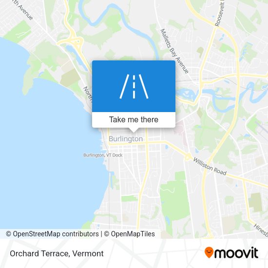 Mapa de Orchard Terrace