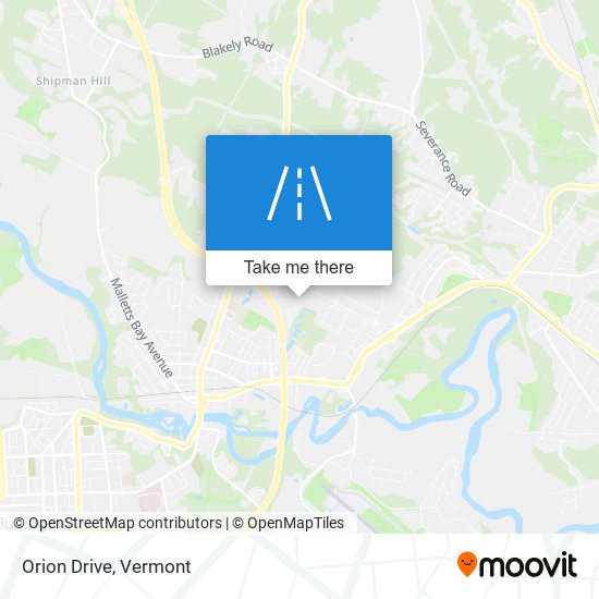 Mapa de Orion Drive