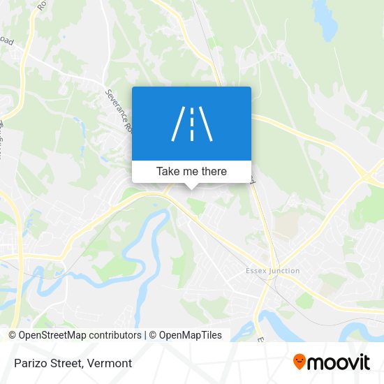 Mapa de Parizo Street