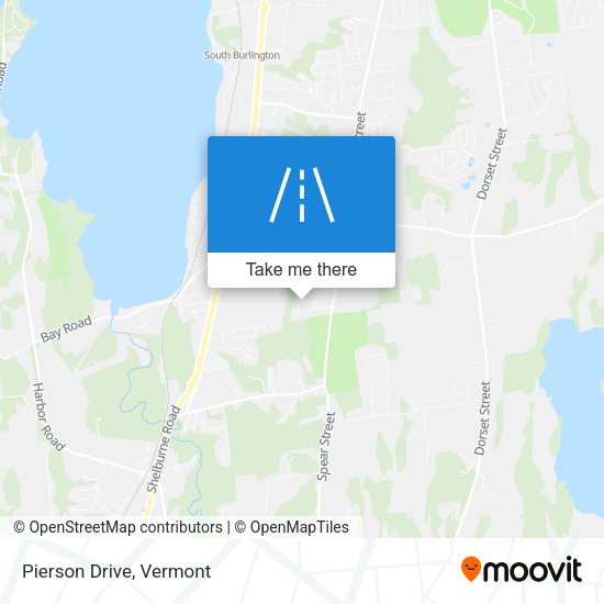 Mapa de Pierson Drive