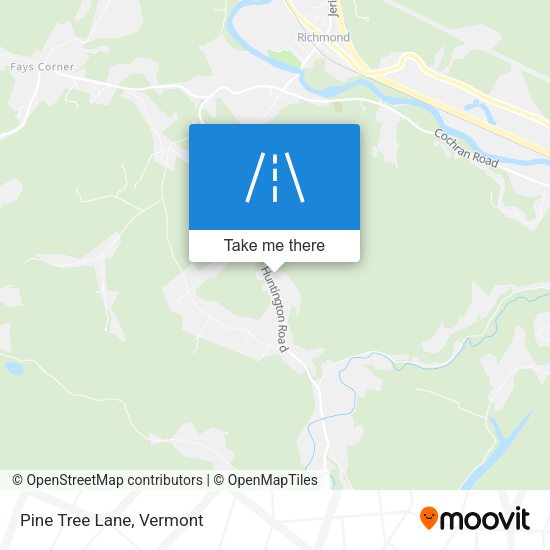 Mapa de Pine Tree Lane