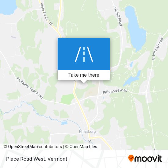 Mapa de Place Road West