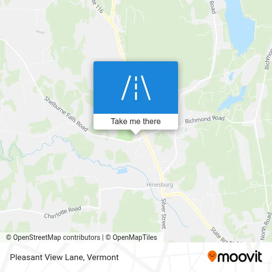 Pleasant View Lane map