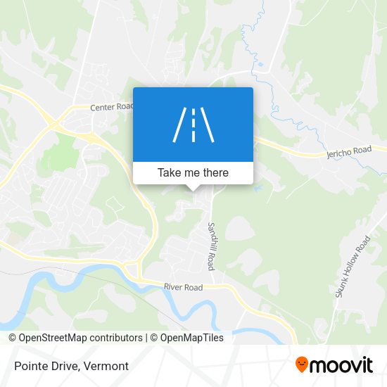 Mapa de Pointe Drive