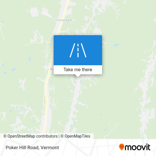 Mapa de Poker Hill Road