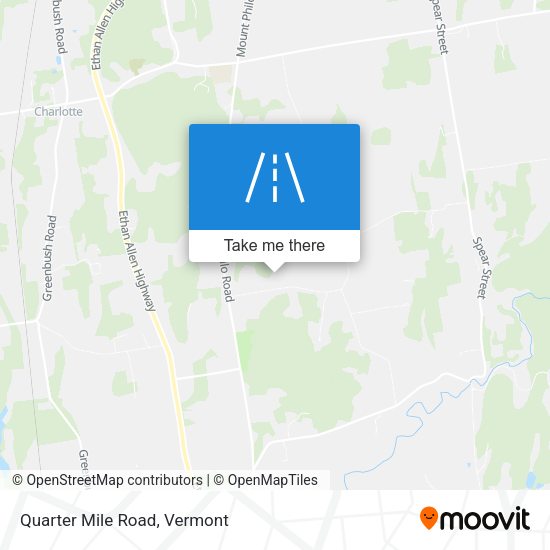Mapa de Quarter Mile Road