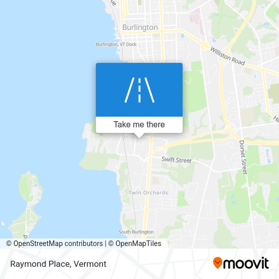 Mapa de Raymond Place