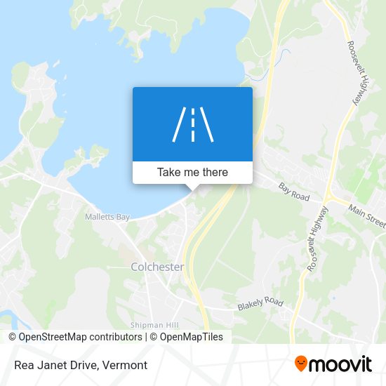 Mapa de Rea Janet Drive