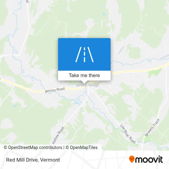 Red Mill Drive map