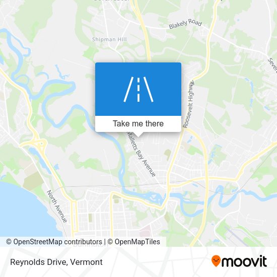 Mapa de Reynolds Drive