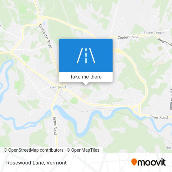 Mapa de Rosewood Lane