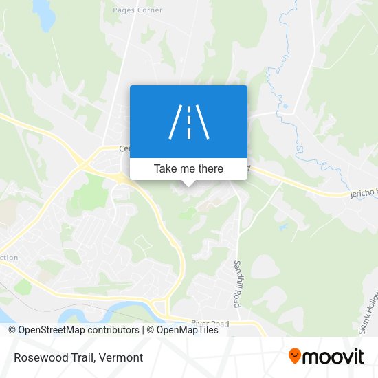 Mapa de Rosewood Trail