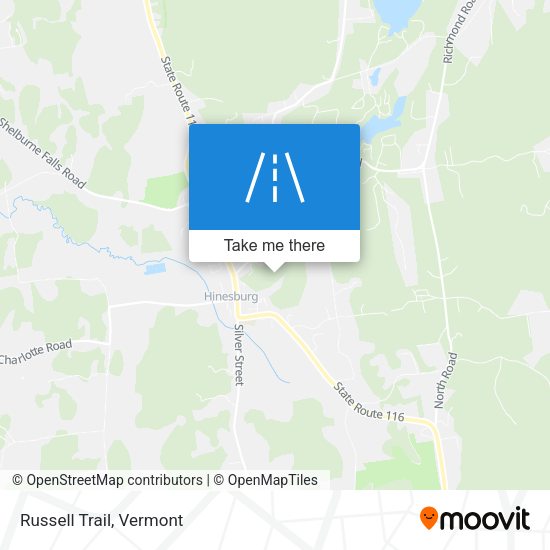 Mapa de Russell Trail