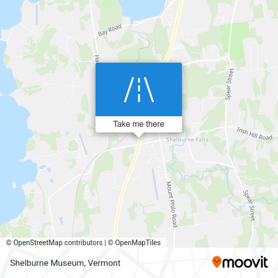 Mapa de Shelburne Museum