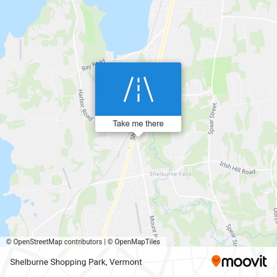 Mapa de Shelburne Shopping Park