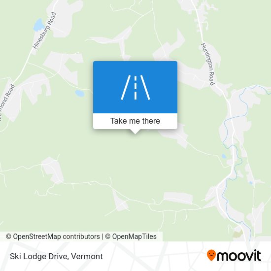 Mapa de Ski Lodge Drive