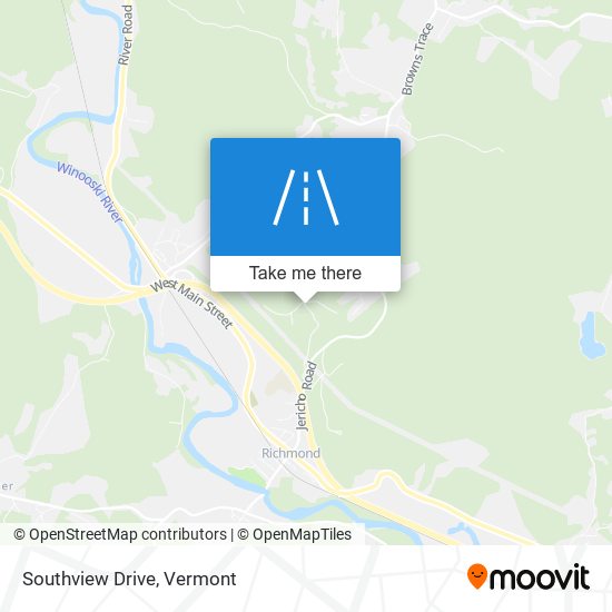 Southview Drive map