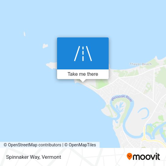 Spinnaker Way map