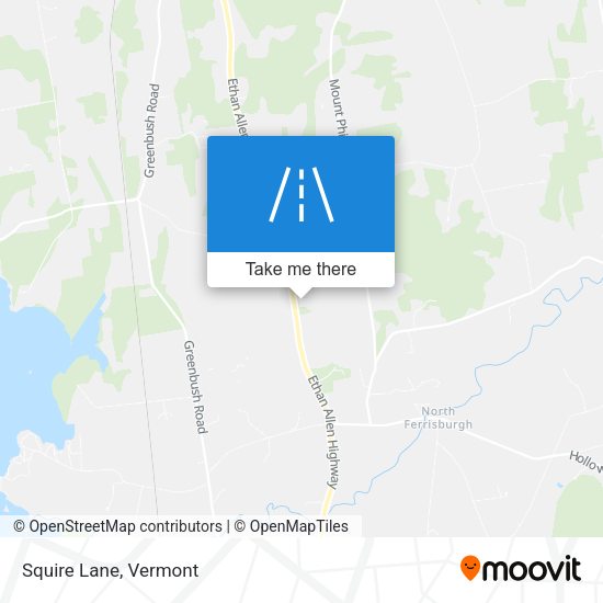 Mapa de Squire Lane