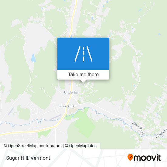 Mapa de Sugar Hill