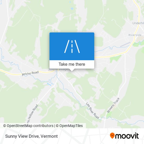 Sunny View Drive map