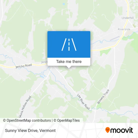 Sunny View Drive map