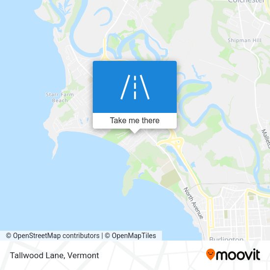 Mapa de Tallwood Lane