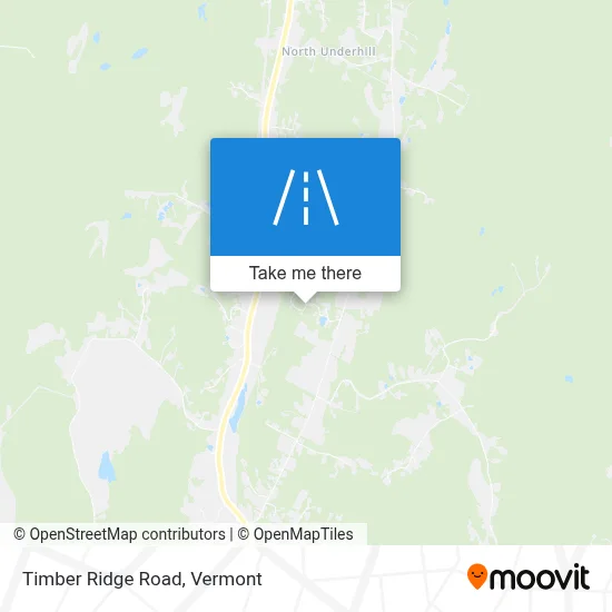 Timber Ridge Road map
