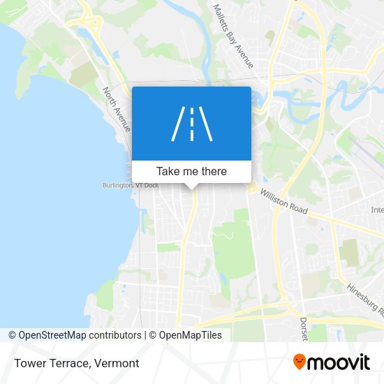 Mapa de Tower Terrace