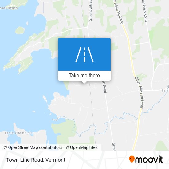 Mapa de Town Line Road