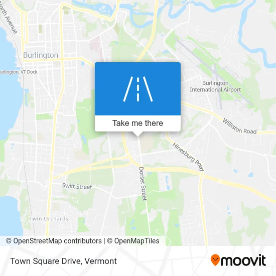 Town Square Drive map