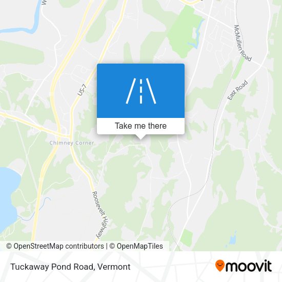 Mapa de Tuckaway Pond Road