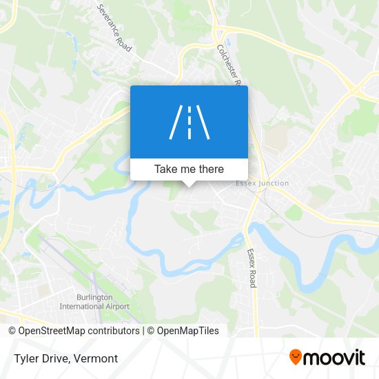 Tyler Drive map