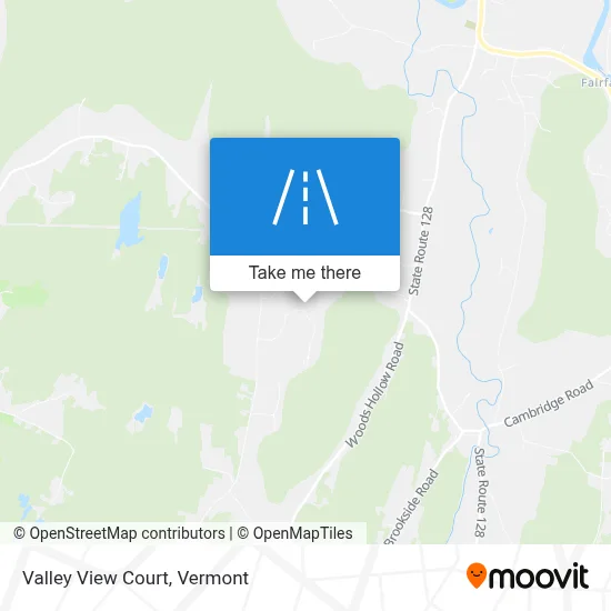 Valley View Court map