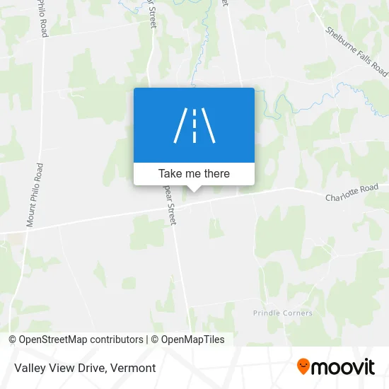 Valley View Drive map