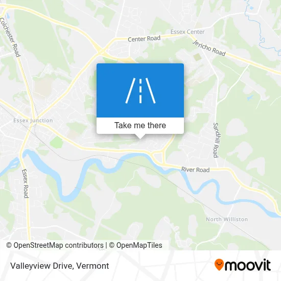 Valleyview Drive map
