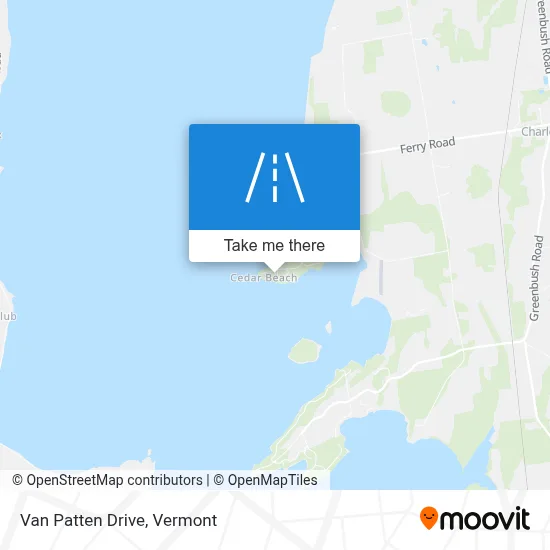 Van Patten Drive map