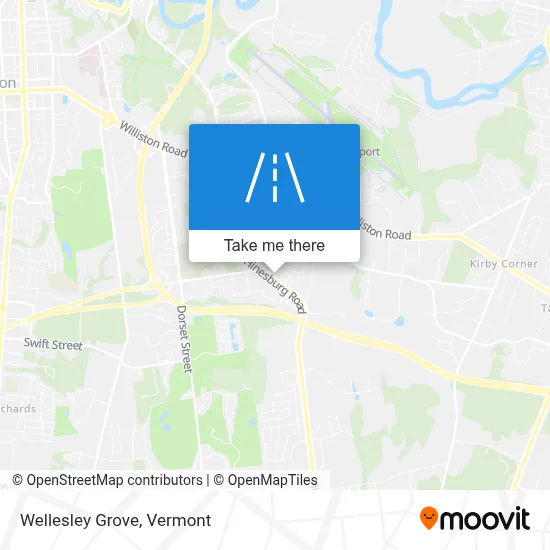 Wellesley Grove map