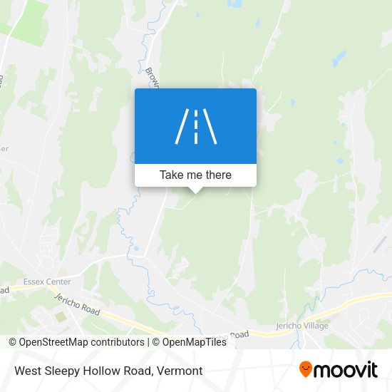 West Sleepy Hollow Road map