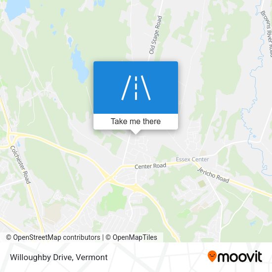Mapa de Willoughby Drive