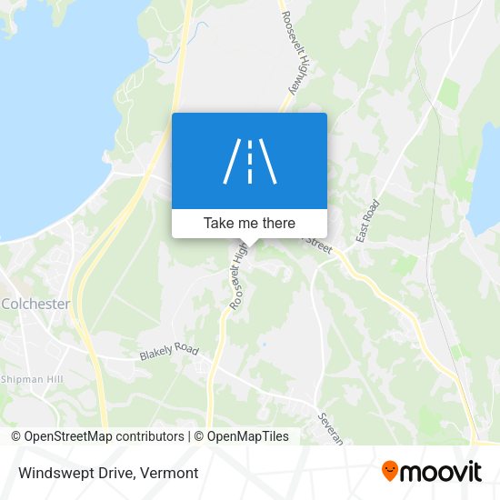Mapa de Windswept Drive