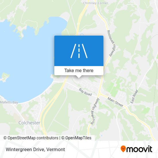 Wintergreen Drive map