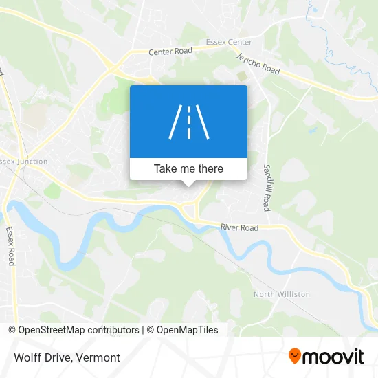Wolff Drive map