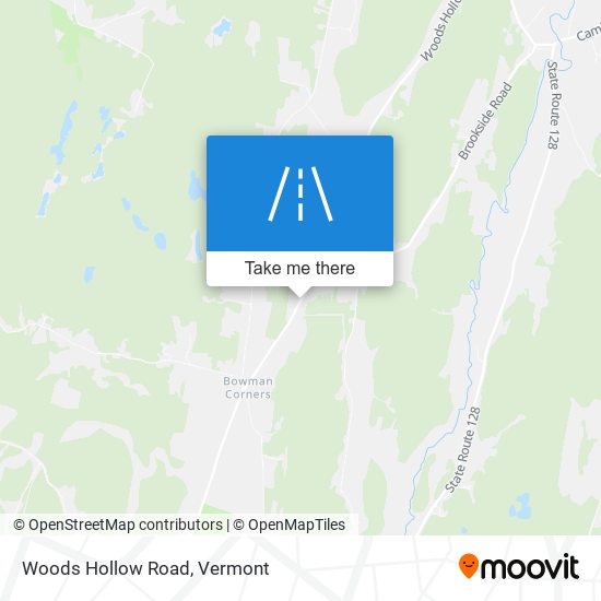 Woods Hollow Road map