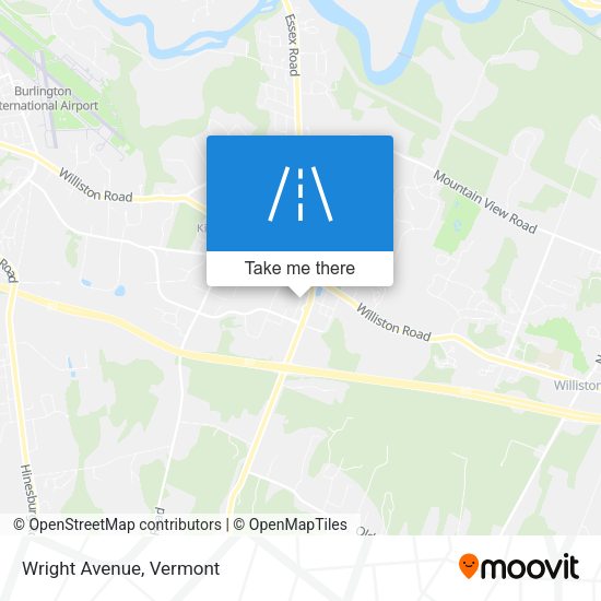 Mapa de Wright Avenue
