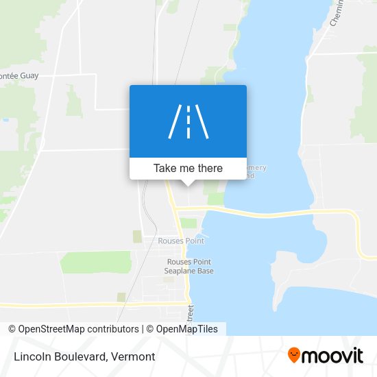 Mapa de Lincoln Boulevard