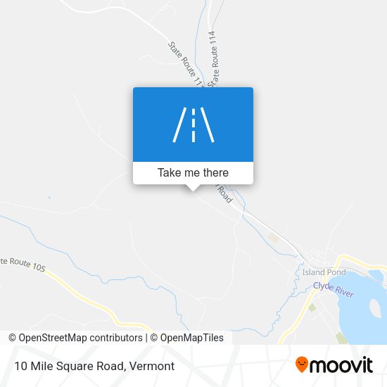 Mapa de 10 Mile Square Road