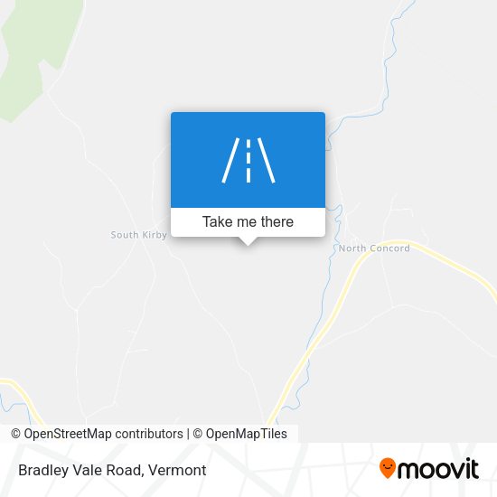 Mapa de Bradley Vale Road