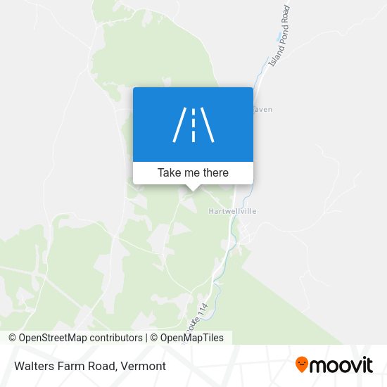 Mapa de Walters Farm Road