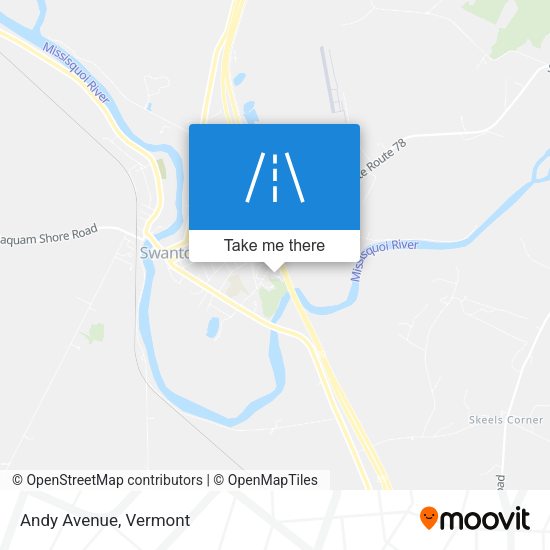 Andy Avenue map